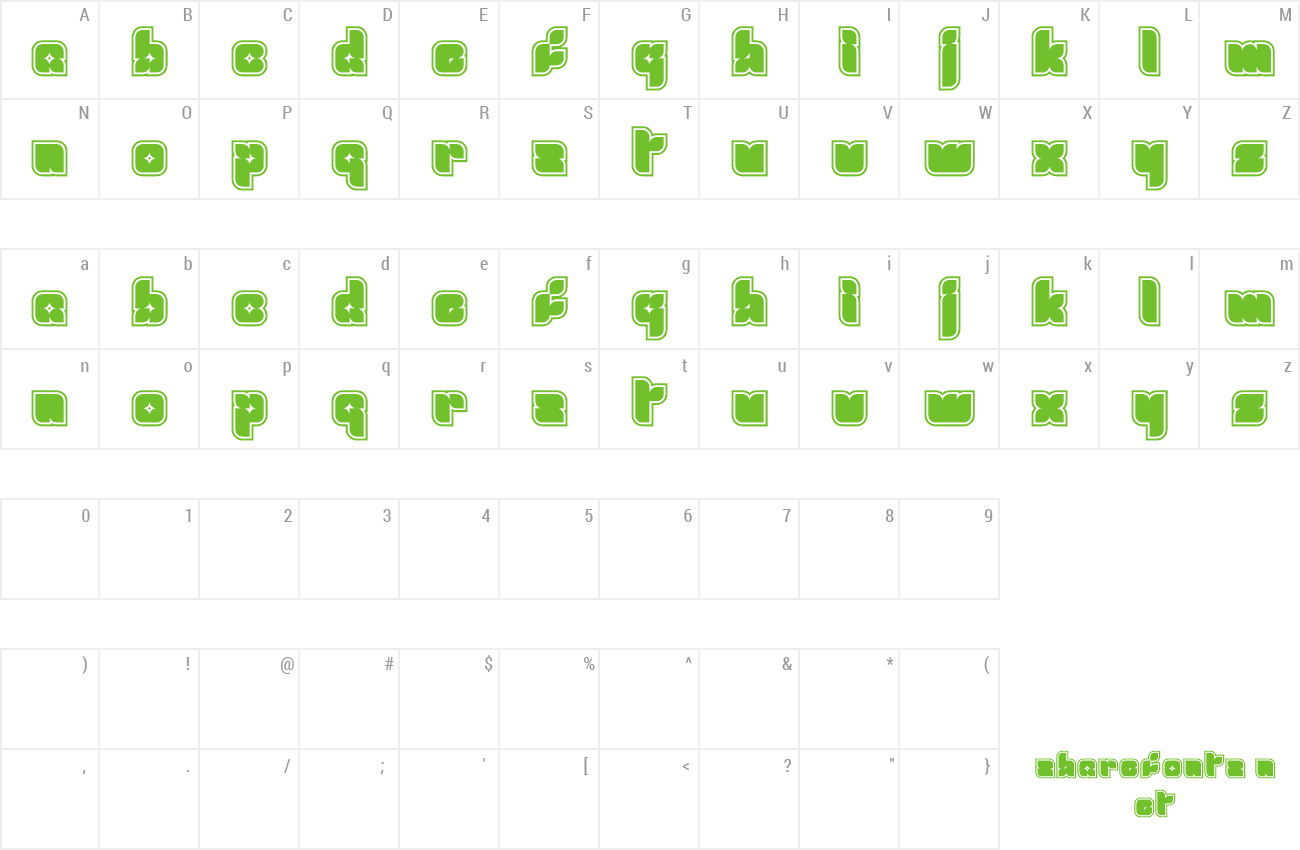 Font Fresh Mint preview